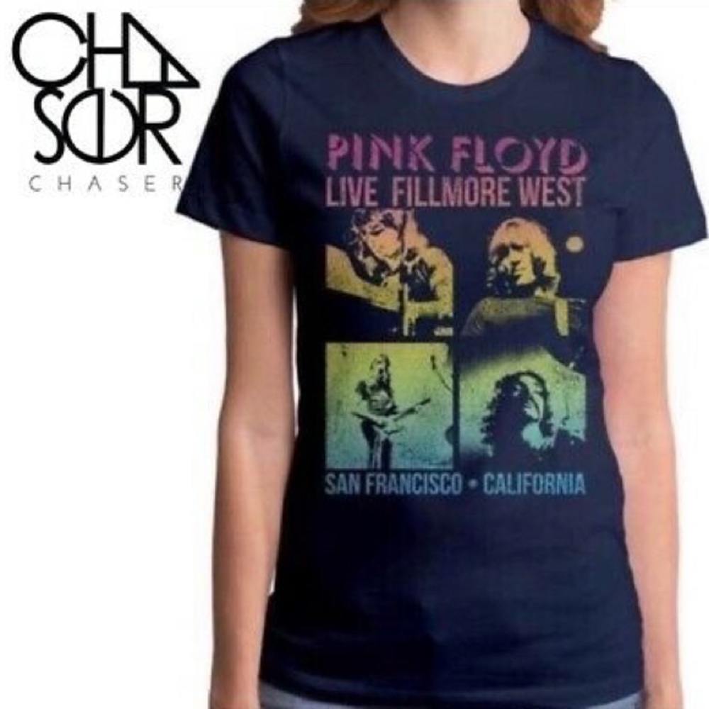 New Chaser Pink Floyd Graphic Band T-shirt Relaxed Fit